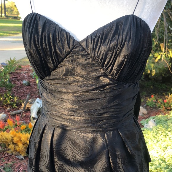 EUC Vintage Silk Cocktail Dress - Picture 1 of 13